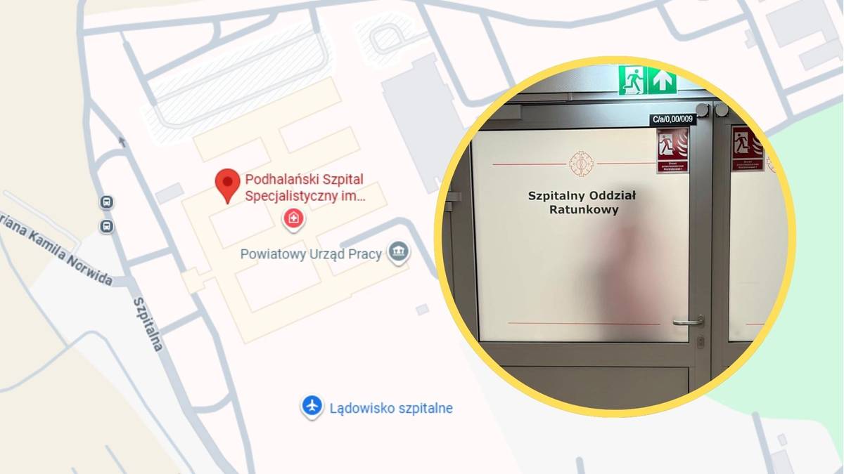 Dwie interwencje policji w jedną noc na SOR-ze w Nowym Targu