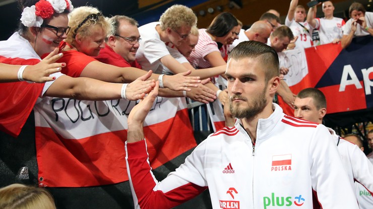 ME siatkarzy: Kłos podziękował kibicom za postawę podczas hymnu Niemiec