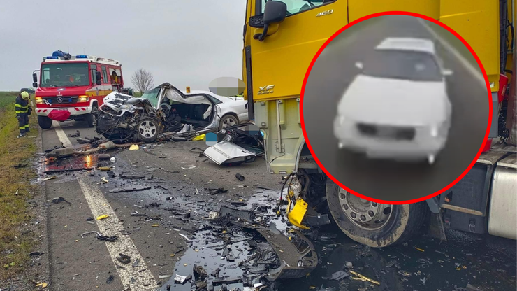 Słowacja: Samochód osobowy zderzył się czołowo z ciężarówką. Nie żyje mężczyzna