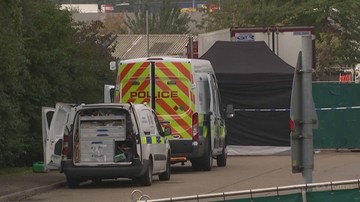 Ciała znalezione w ciężarówce w Anglii. Ofiary mogły zamarznąć