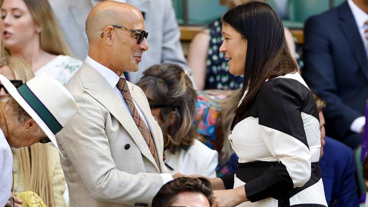 Stanley Tucci (aktor) i Lisa Nandy (polityk)