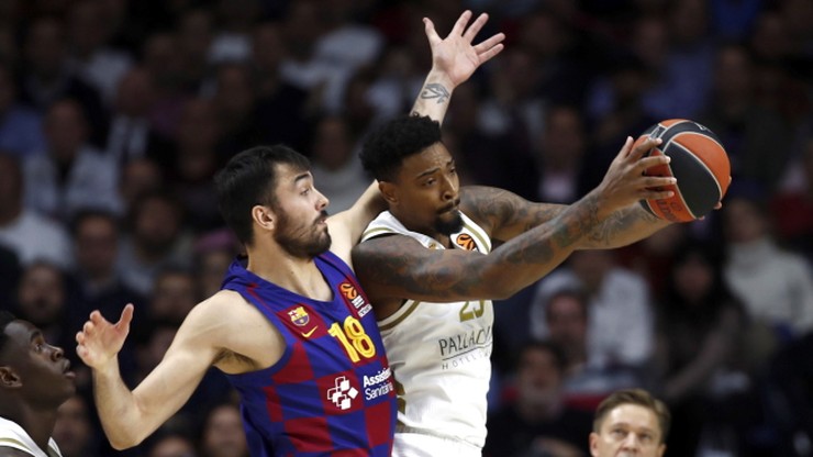 Euroliga koszykarzy: Szaleństwo w Madrycie. Real lepszy od Barcelony