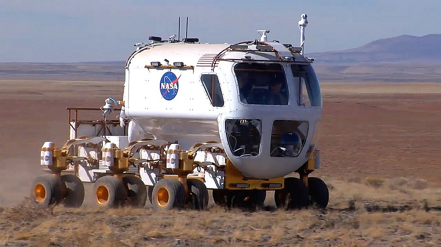 01.08.2019 06:00 NASA buduje załogowe pojazdy do eksploracji Srebrnego Globu i Czerwonej Planety