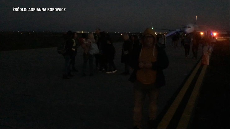 Węgry. Samolot Ryanair z Polski awaryjnie lądował w Debreczynie. Nagranie z ewakuacji