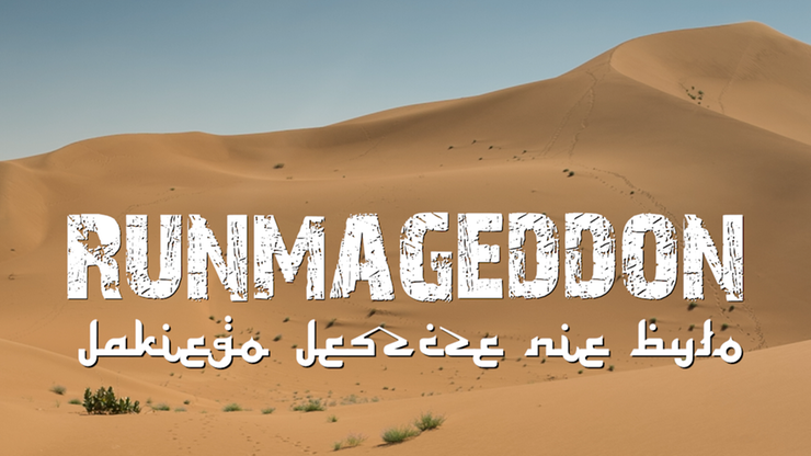 Runmageddon wybiega na Saharę