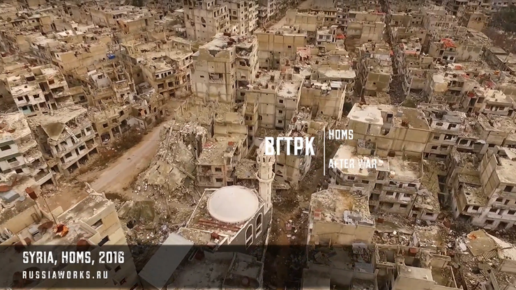 Syria: szokujące zdjęcia. Homs, niegdyś tętniące życiem, dziś miasto ruina