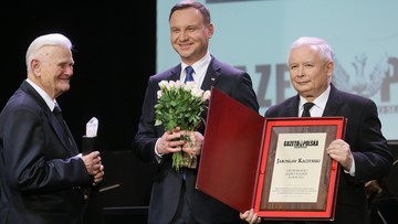 Jarosław Kaczyński Człowiekiem Roku "Gazety Polskiej". Nagrodzony także Andrzej Duda