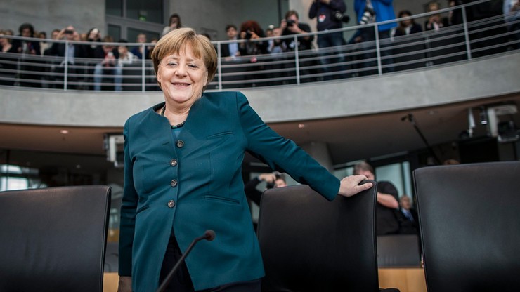 Merkel: reelekcja Tuska  będzie znakiem stabilności dla UE