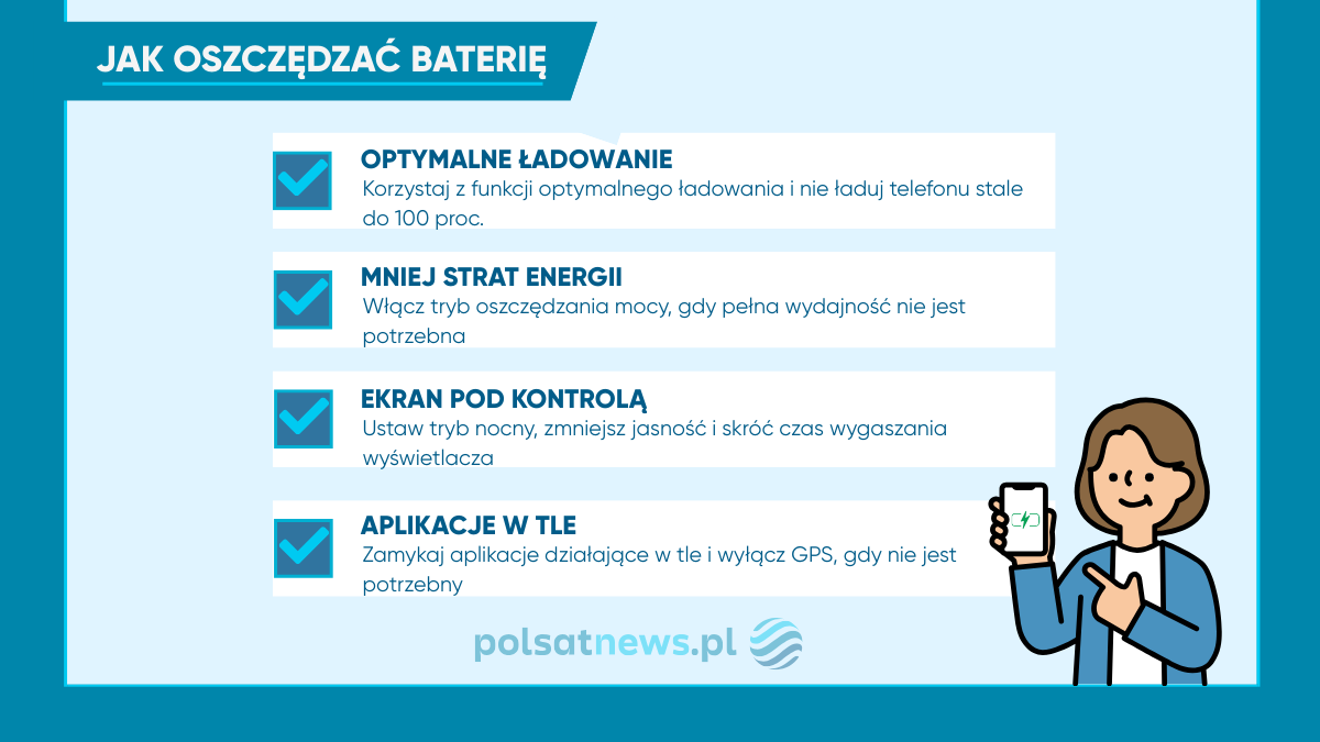 Poznaj sposoby na dłuższą pracę baterii w smartfonie