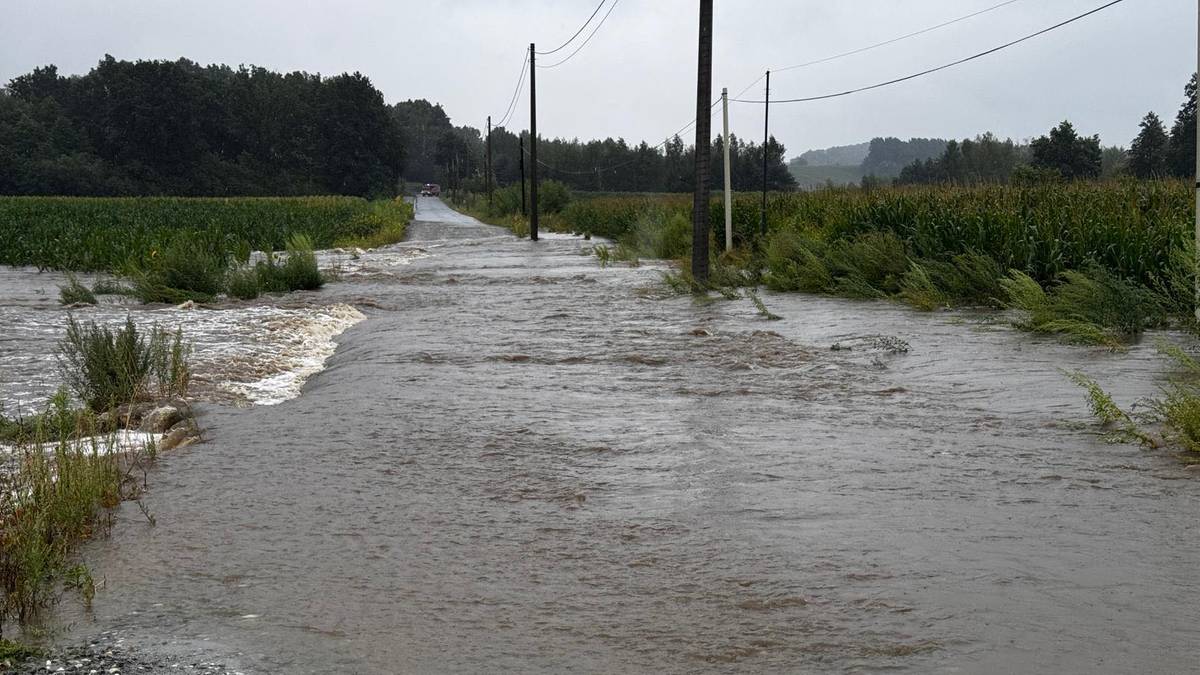 Niż genueński przechodzi przez Polskę. Podtopienia w okolicach Nysy
