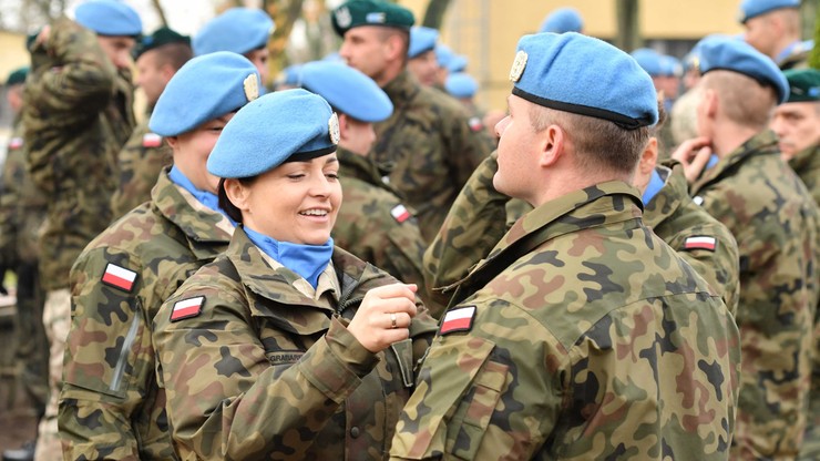 Polscy żołnierze ruszają z misją na Bliski Wschód