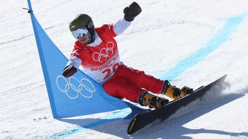 Pekin 2022: Oskar Kwiatkowski odpadł w ćwierćfinale slalomu giganta równoległego