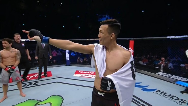 UFC Fight Night: Korean Zombie znokautował Edgara. Wyniki gali i skróty walk