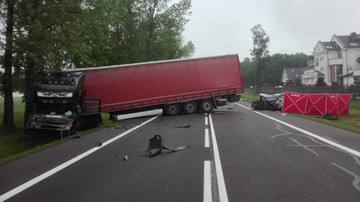 Tragiczny wypadek na Podlasiu. Zginął 23-latek, droga nieprzejezdna