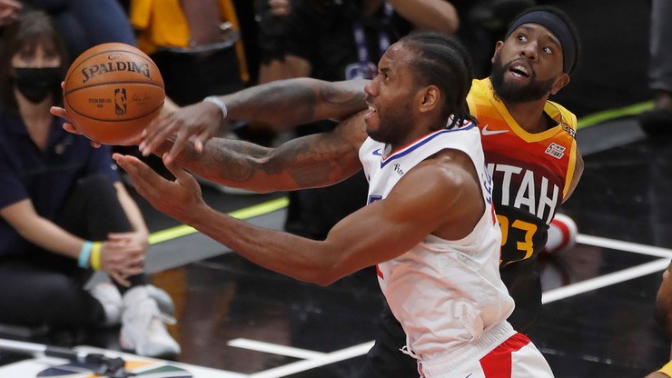 NBA: Utah Jazz lepsi od Los Angeles Clippers w pierwszym meczu półfinału