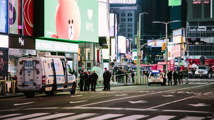 Strzelanina na Times Square w Nowym Jorku. Ranna czterolatka