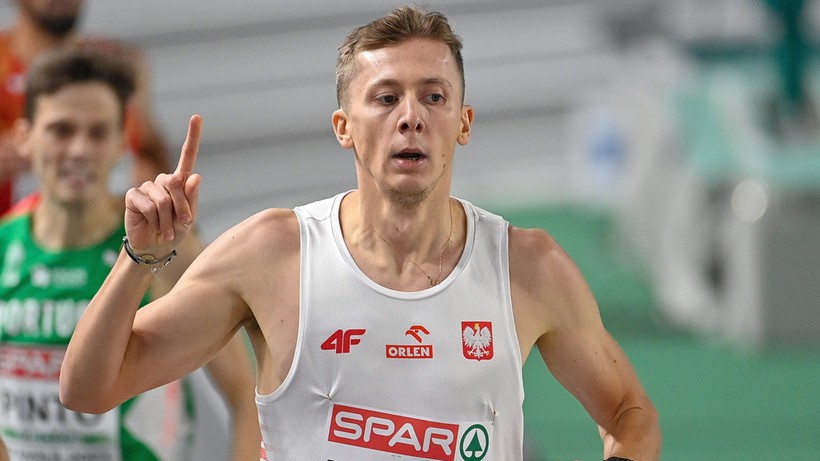 HME Stambuł 2023: Mateusz Borkowski awansował do półfinału na 800 m