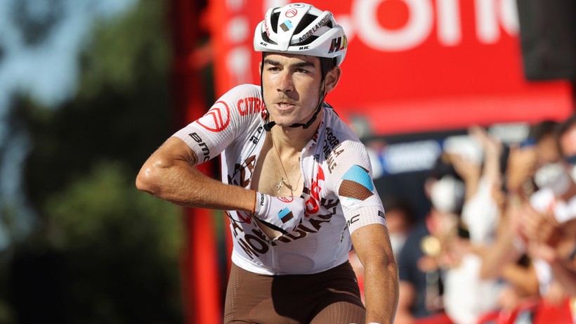 Vuelta a Espana: Clement Champoussin wygrał etap, Primoz Roglic powiększył przewagę