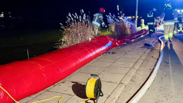 Cofka na rzece, pogotowie przeciwpowodziowe. Stan pogotowia w Elblągu