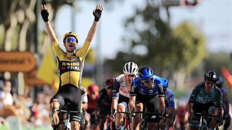 Tour de France: Van Aert wygrał etap, spore straty kilku faworytów