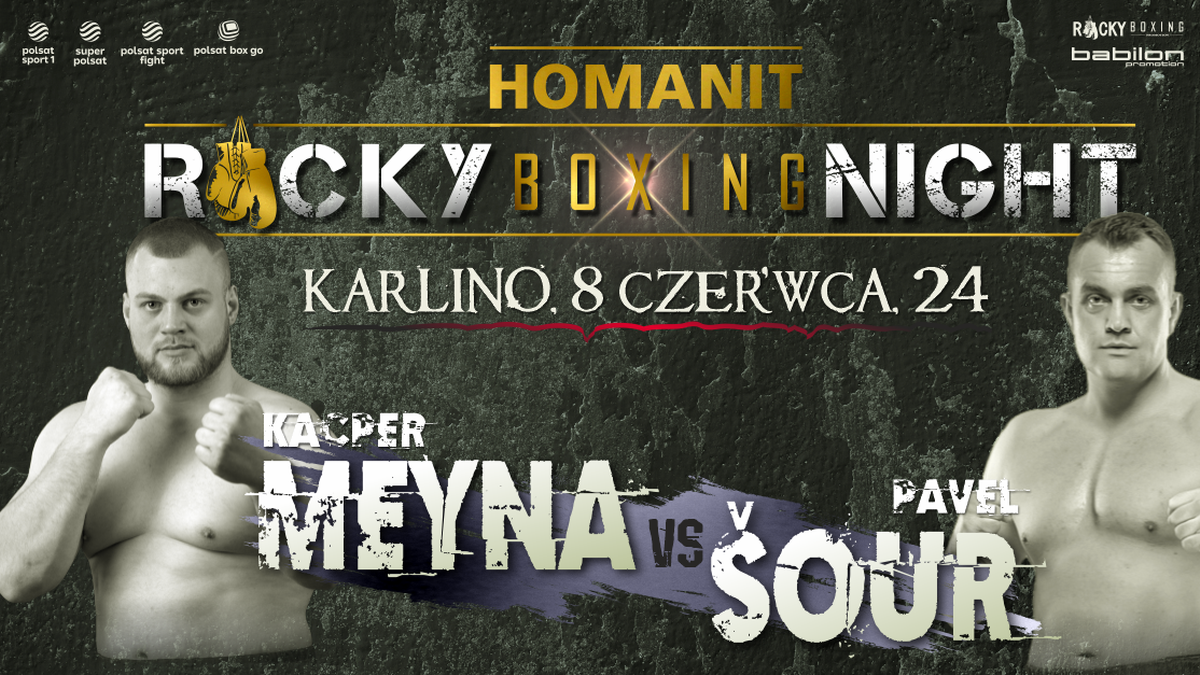 Kacper Meyna wróci do ringu podczas gali Homanit Rocky Boxing Night 19