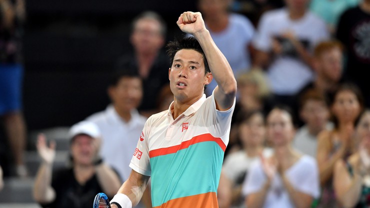 Turniej ATP w Brisbane: Nishikori i Chardy pierwszymi półfinalistami