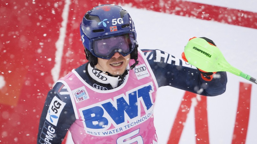 Alpejski PŚ: Henrik Kristoffersen wygrał slalom w Wengen