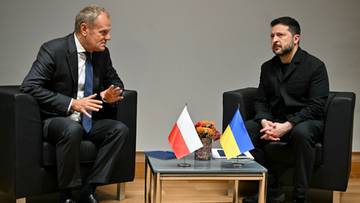Tajemnicze słowa Zełenskiego na spotkaniu z Tuskiem. 