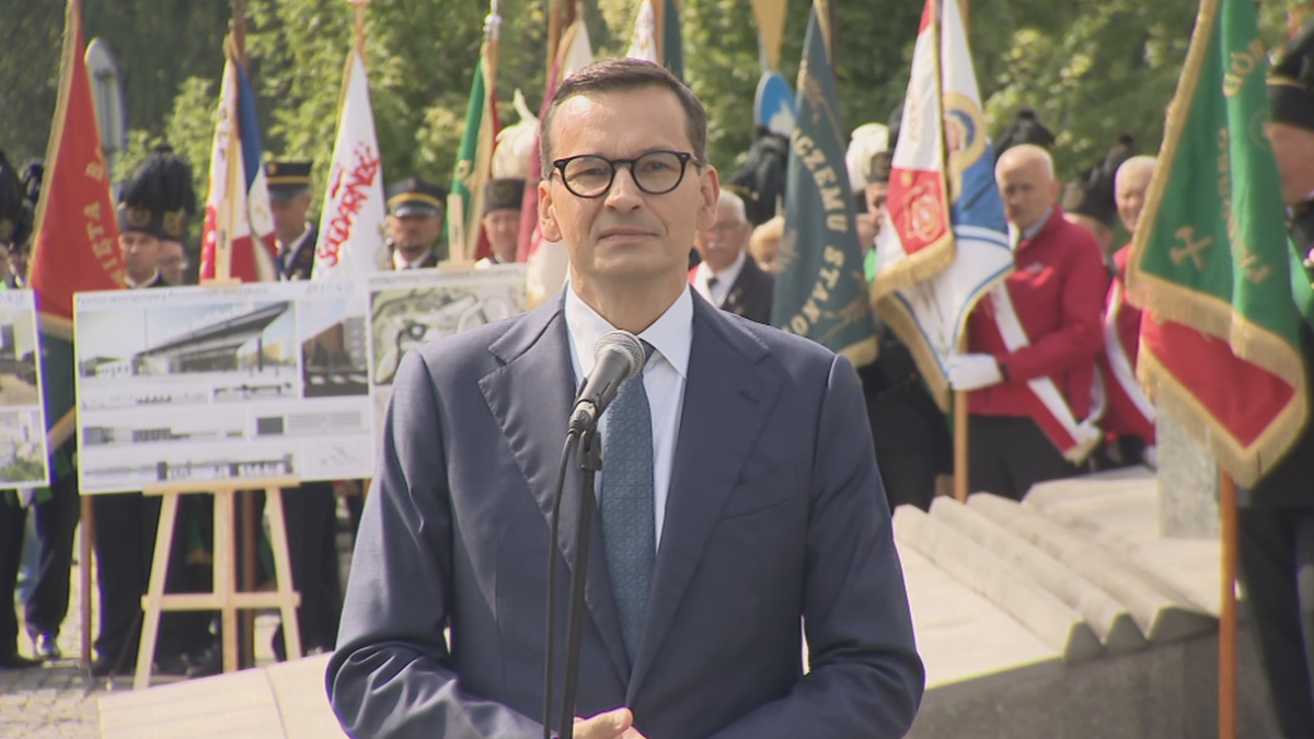 Premier Morawiecki w Jastrzębiu-Zdroju. "Rozważymy powołanie specjalnego resortu"