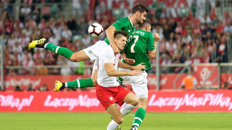 Polska remisuje z Irlandią 1:1 w meczu we Wrocławiu. Bramkę wyrównującą zdobył Mateusz Klich