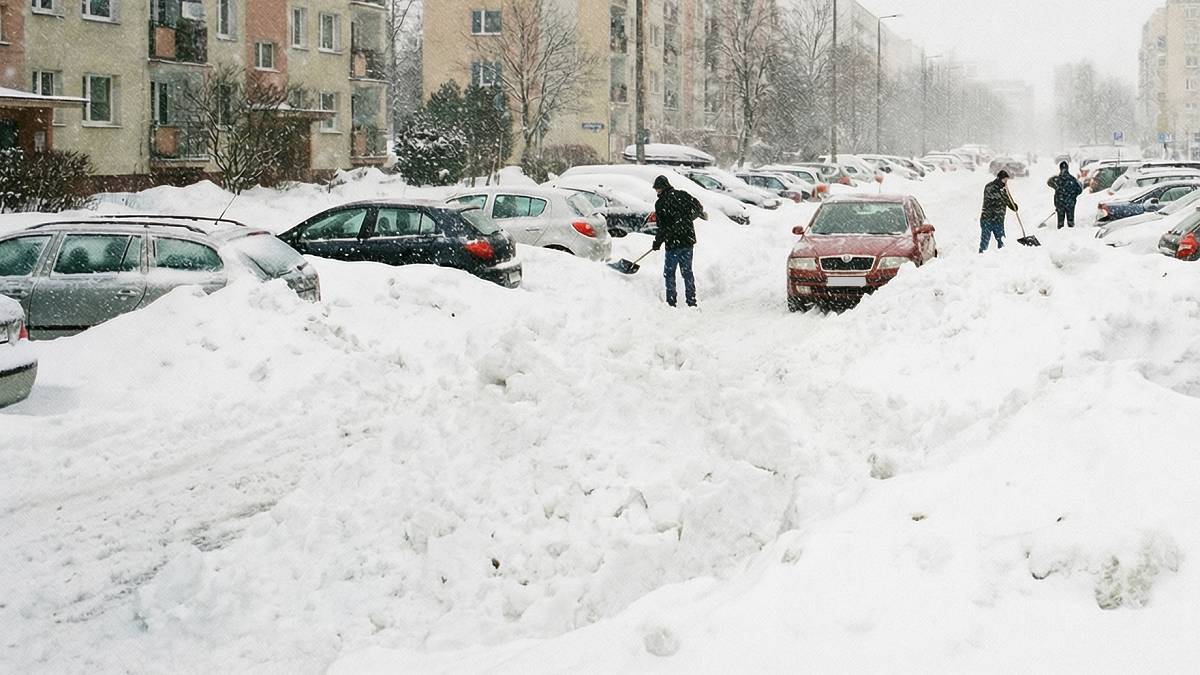 Znów spadnie pół metra śniegu. Fot. TwojaPogoda.pl