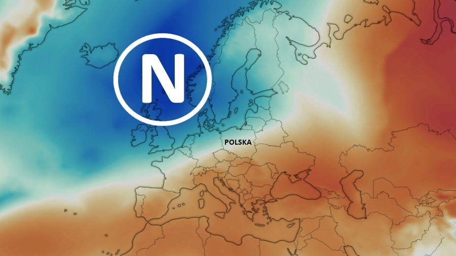 Znajdziemy się pod wpływem atlantyckich niżów. Fot. Windy.com