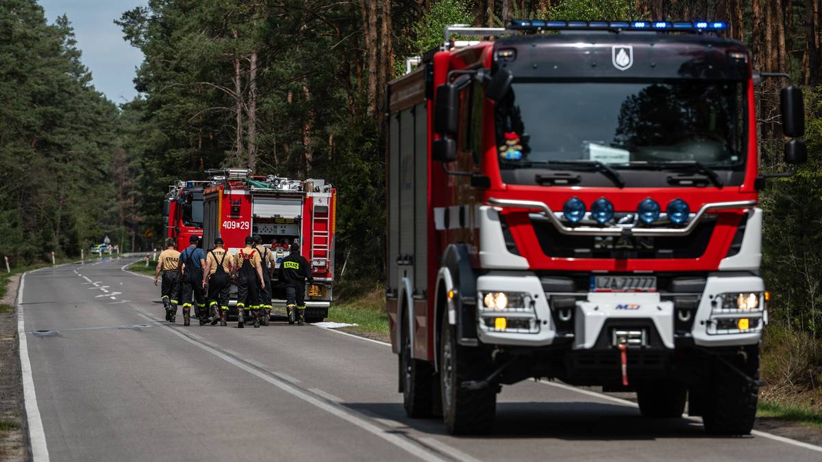 Koniec akcji gaśniczej w Puszczy Solskiej. Pożar wybuchł tydzień temu