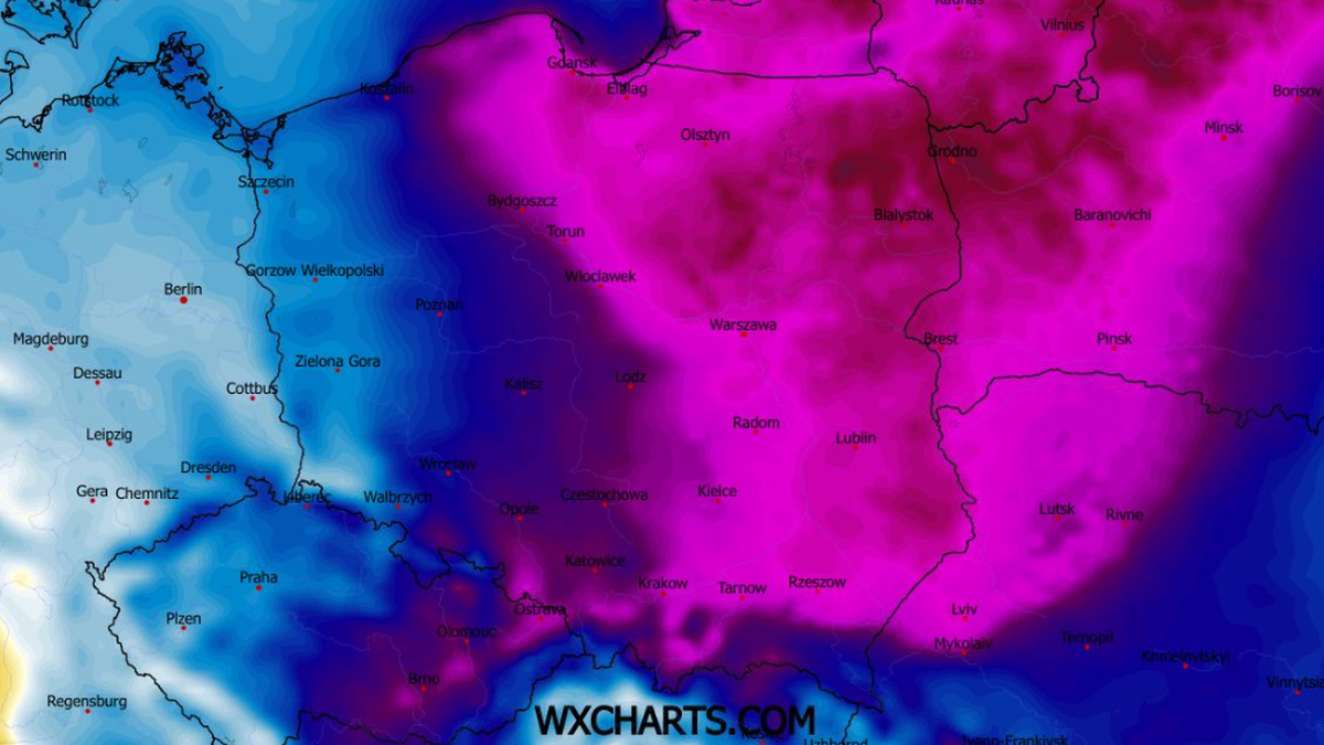 Na północnym wschodzie Polski w poniedziałek rano nadal mroźnie, ale od wtorku powinno już być znacznie cieplej