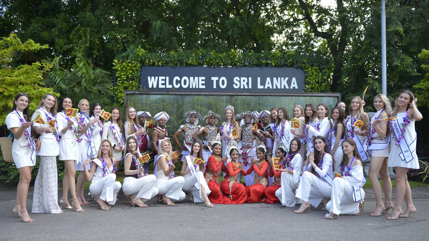 Finalistki Miss Polski 2026 powitane na Sri Lance