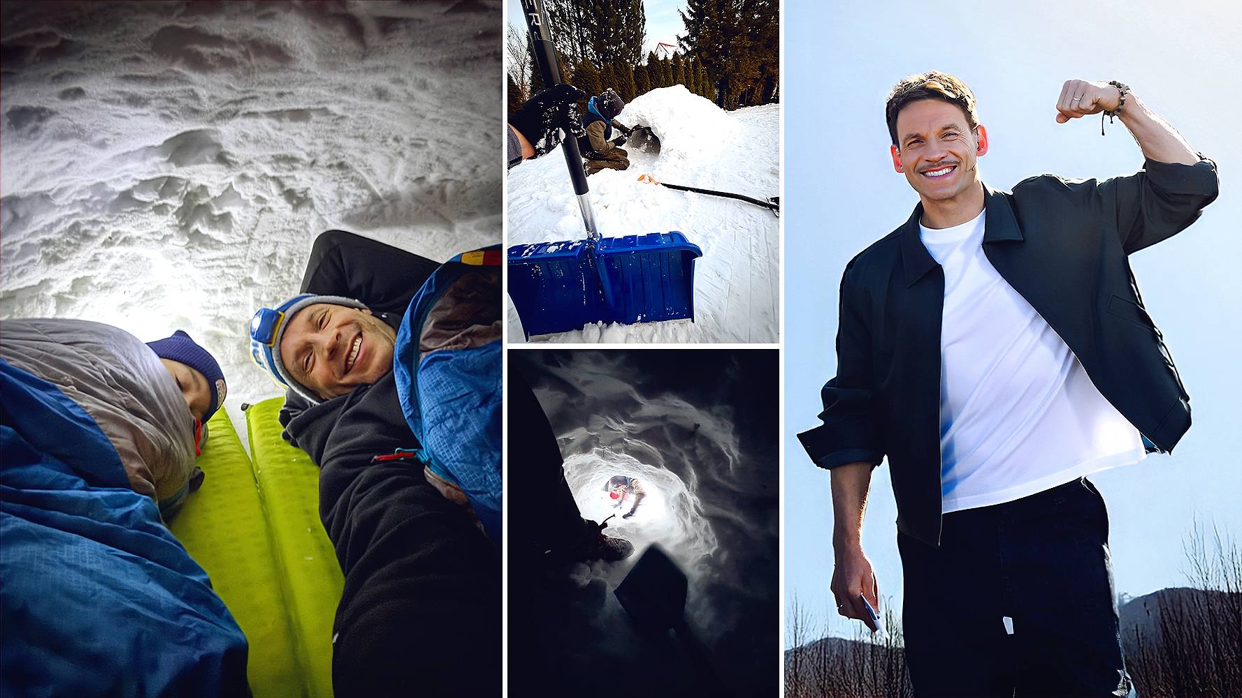 Tomasz Wolny spał z synem na mrozie. I jeszcze mu mało!