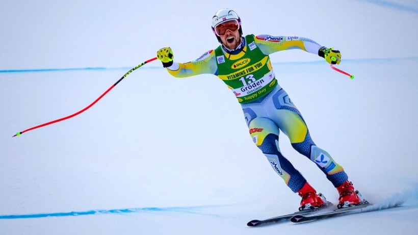 Alpejski PŚ: Aleksander Aamodt Kilde wygrał supergigant w Val Gardenie