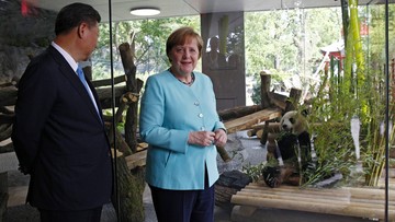 "Dyplomacja pod znakiem pandy". Prezydent Chin przekazał parę tych rzadkich zwierząt berlińskiemu zoo
