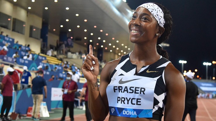 Shelly-Ann Fraser-Pryce przebiegła 100 m w 10,63