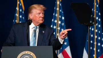 Trump: jeśli Iran zaatakuje USA, odpowiedź będzie bardzo szybka i mocna