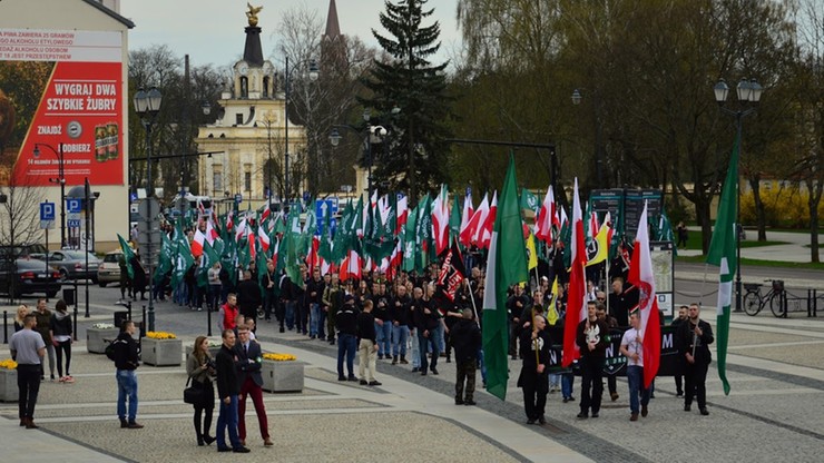 Marsz ONR w Białymstoku