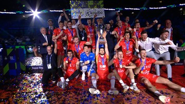 Liga Mistrzów: Grupa Azoty ZAKSA Kędzierzyn-Koźle - Trentino Itas. Skrót meczu