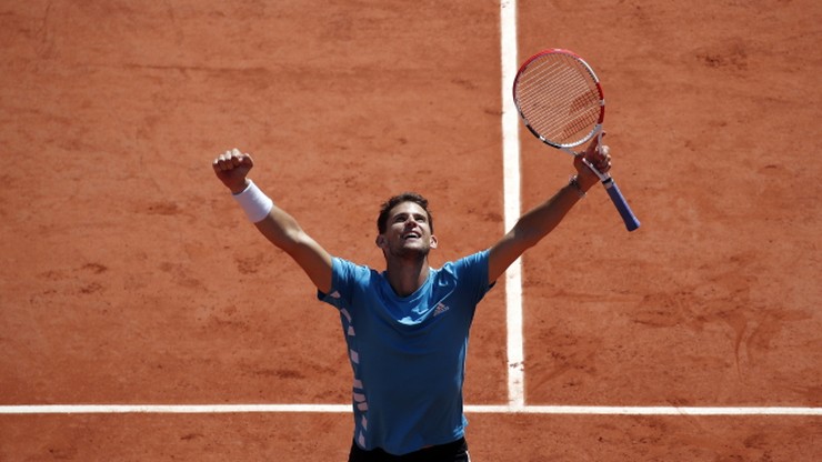 French Open: Djokovic przegrał z Thiemem w półfinale