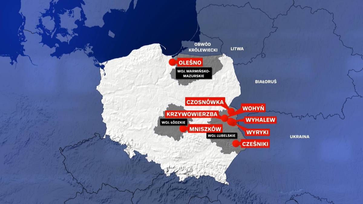 Ось де впали російські дрони. Мапа