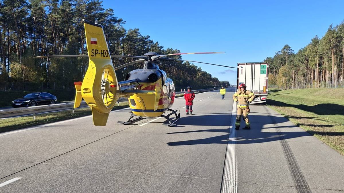 Śmiertelny wypadek na A2. Groźnie też na innej autostradzie