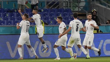 Euro 2020: Historyczne zwycięstwo Włochów w meczu otwarcia