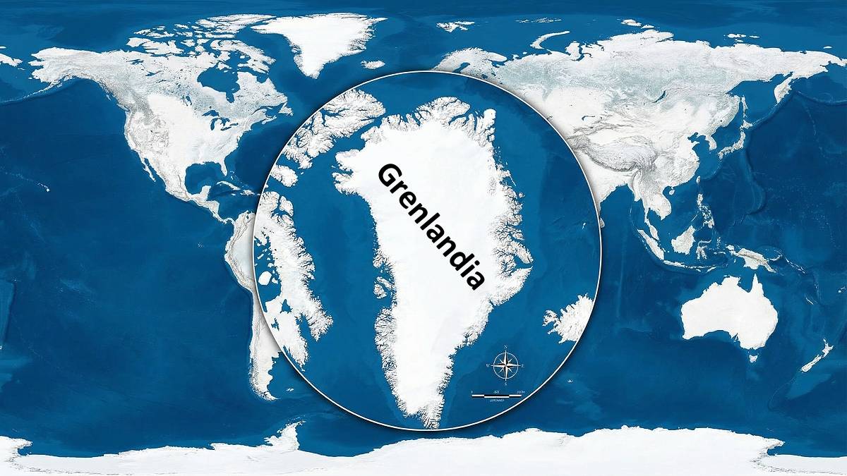 Grenlandia stała się rekordowo zimna. Fot. Pixabay.