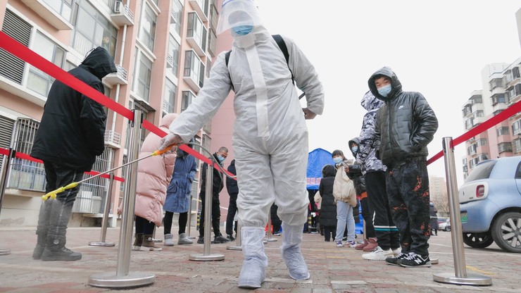 Chiny. 5 milionowe miasto objęte lockdownem po wykryciu co najmniej dwóch infekcjach Omikronem