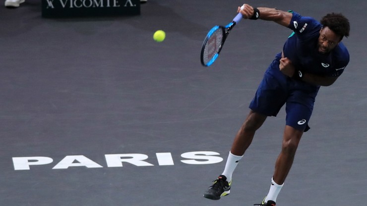 ATP w Paryżu: Monfils nie wykorzystał szansy