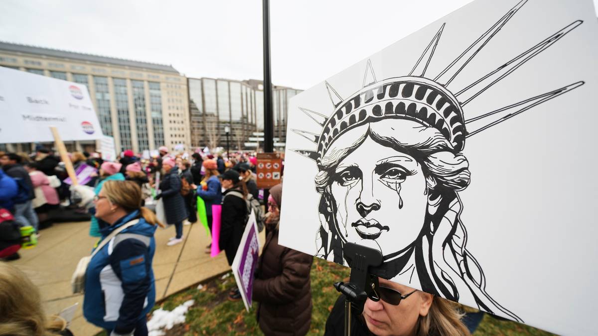 Wielki protest w Waszyngtonie. Przeciwnicy Trumpa wyszli na ulice